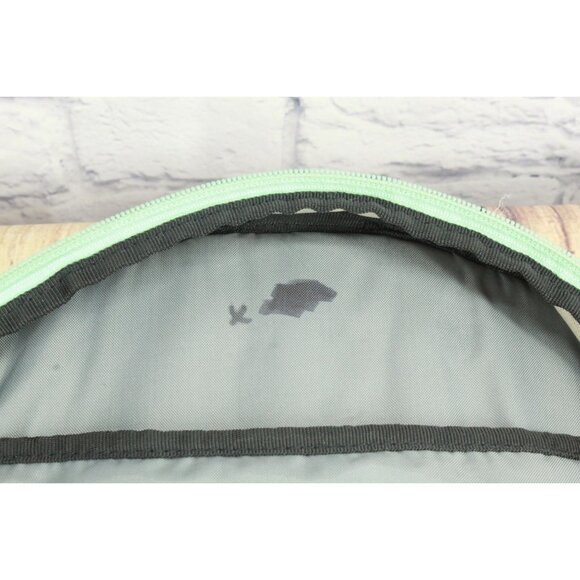 LL Bean Big Kids Comfort Carry Laptop Pack 30L School Trail Backpack Green Gray main image 6